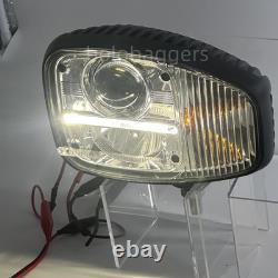 For JCB Fastrac Telehandler Pair of Full LED Headlights LH+RH DRL And Indicator