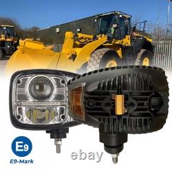 For JCB Fastrac Vibromax VM Tractor LH RH LED Front Headlight Headlamp