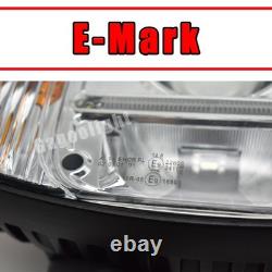 For JCB Fastrac Vibromax VM Tractor LH RH LED Front Headlight Headlamp