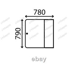 For JCB TELEHANDLER REAR WINDOW FLAT TINTED