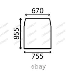 For JCB TELEHANDLER WINDSHIELD FLAT TINTED