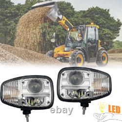 For JCB Telehandler Loader Loadall Headlight Head Lights Lamp Headlamp Indicator