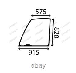 For, JCB Telehandler OPENING UPPER DOOR WINDOW LEFT FLAT TINTED 520 535 540