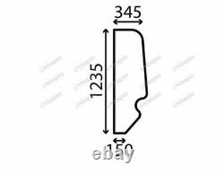 For, JCB Telehandler SIDE WINDOW LEFT FLAT TINTED 526-56 PLUS