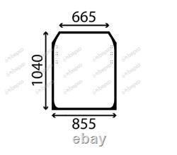 For, JCB Telehandler WINDSCREEN CURVED TINTED