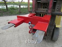 Forklift Crane Jib Jcb Telehandler Hyster Lifting Manitou Fork Truck Hoist Hiab