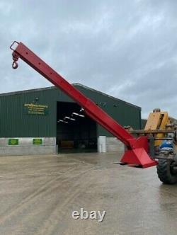 Forklift Crane Telescopic Jib Telehandler Lifting 2.5 Tonne Fork Lift