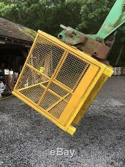Forklift man cage For JCB Telehandler
