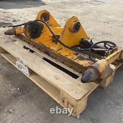 Genuine Jcb Pin And Cone Hydraulic Quick Hitch Telehandler Headstock Carriage
