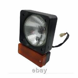 Head Light Lamp Set with Indicator fit for JCB Telehandler Loader Loadall