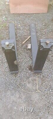 Heavy Duty Pallet Forks / Tines To Fit Forklift / Telehandler Or Loader Tractor