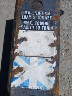Hydraulic Pick Up Hitch, Tractor, Jcb, Telehandler, Towing Hitch