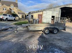 Ifor Williams 12x6 Plant Trailer. Loader Tractor Telehandler JCB Spreader