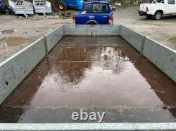 Ifor Williams 14ft Flat Trailer. Tractor Loader Spreader Digger Telehandler JCB