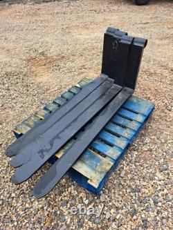 JCB 1500mm long 57mm pallet forks extra long fork tines manitou