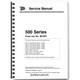 JCB 505 506 508 510 506B Telehandler Service Manual 9803-3600U Printed Book