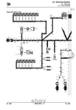 JCB 506-36 507-42 509-42 512-56 514-56 Telehandler Service Manual Printed Book
