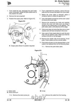 JCB 506-36 507-42 509-42 512-56 514-56 Telehandler Service Manual Printed Book