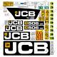 JCB 506-36 (T4i 3B) Decal Kit Telehandler decal kit 7 YEAR 3M VINYL