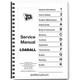 JCB 520 526 Loadall Telehandler Service Manual 9803/3610 Printed Book