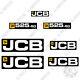 JCB 525-60 Decals Telehandler Replacement decals