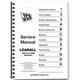JCB 528-70 528D Loadal Telehandler Service Manual 9803/3650 Printed Book