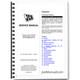 JCB 531-70, 535-95, 541-70 Telehandler Service Manual Printed Book