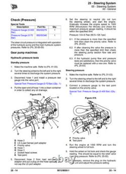 JCB 531-70, 535-95, 541-70 Telehandler Service Manual Printed Book