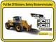 JCB 531-70 AGRI SUPER Full Sticker / Decal Kit. Safety Stickers Included