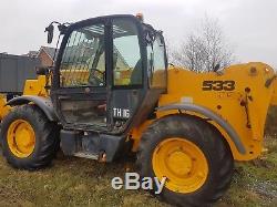 JCB 533-105 TELEHANDLER Year 2002 3300kg