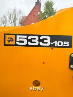 JCB 533-105 Telehandler-Loadall 10.5M 3.5 Ton Lift 2017 Merlo Manitou Low Hrs