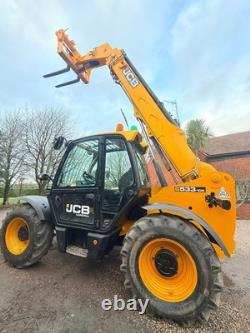 JCB 533-105 Telehandler-Loadall 10.5M 3.5 Ton Lift 2017 Merlo Manitou Low Hrs