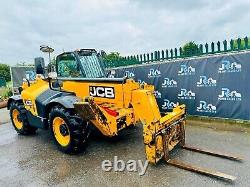 JCB 540-140 Hi Viz Telehandler / Loadall (2017) (£25900 + Vat) T-084