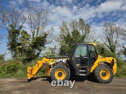 JCB 540-140 Hi Viz Telehandler Year 2018 Air Con and Low Hours! See Video