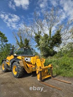 JCB 540-140 Hi Viz Telehandler Year 2018 Air Con and Low Hours! See Video