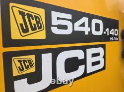 JCB 540-140 Hi Viz Telehandler Year 2018 Air Con and Low Hours! See Video