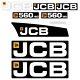 JCB 560-80 Decal Kit Repro Sticker Kit Premium Vinyl 7 Yr laminated