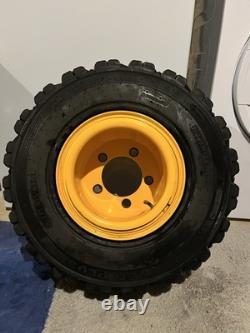 JCB Electric 30-19e Teletruck/ Telehandler Rear Wheel And Tyre Set 21 x 8-9