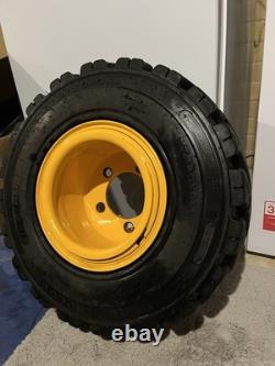 JCB Electric 30-19e Teletruck/ Telehandler Rear Wheel And Tyre Set 21 x 8-9