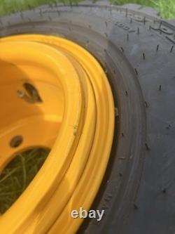 JCB Electric 30-19e Teletruck/ Telehandler Rear Wheel And Tyre Set 21 x 8-9