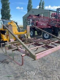 JCB Loadall Telehandler flat 8 bale grab