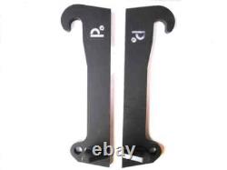 JCB Q-Fit Brackets Weld On, Profile Cut, Heavy Duty Telehandler Brackets P