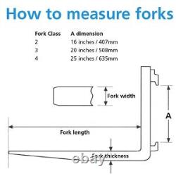 JCB Q-Fit Fork Carriage (Matbro Cone & Pin, Manitou, Quicke Euro 8, Merlo)