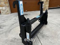 JCB Q-Fit to Matbro (Pin & Cone) Interchanger Adapter