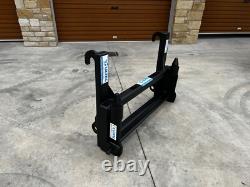 JCB Q-Fit to Matbro (Pin & Cone) Interchanger Adapter