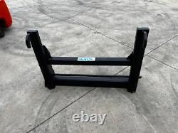 JCB Q-Fit to Matbro (Pin & Cone) Interchanger Adapter