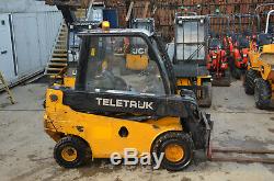 JCB TELETRUK TLT 25D year 2005 2.5t Teletruck Telehandler Forklift £7600+VAT