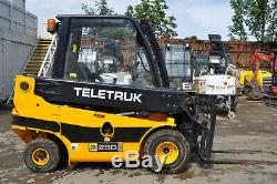 JCB TELETRUK TLT25D y2008 tlt Teletruck 2.5t Telehandler Forklift £8900+VAT