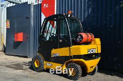 JCB TELETRUK TLT25G y2015 LPG 2.5t 4m Teletruck Telehandler Forklift £13600+VAT