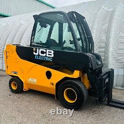 JCB TLT30-19E USED Electric TELETRUK FORKLIFT FULL CAB 4000mm (#5674)